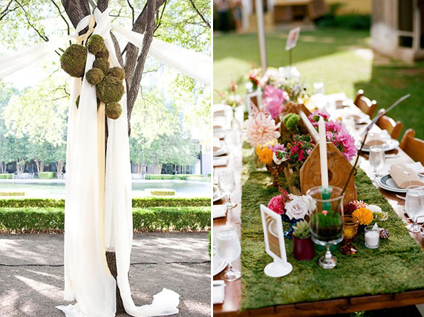 10 Natural Wedding Decor Ideas Project Wedding 0930