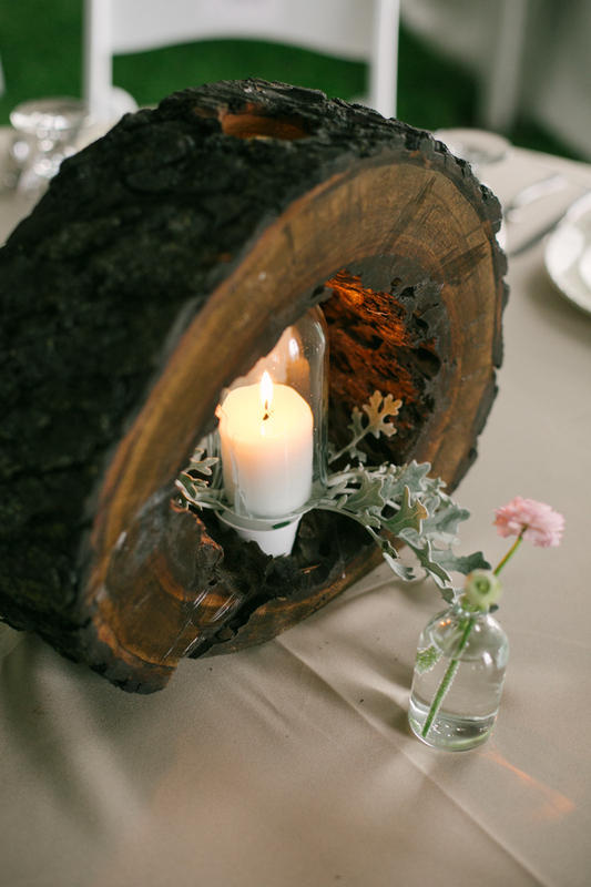 10 Creative Ways to Decorate with Tree Slices Project Wedding