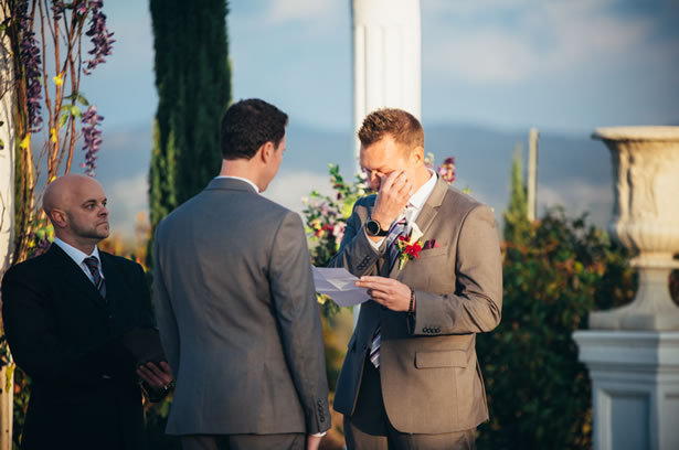 exchanging vows